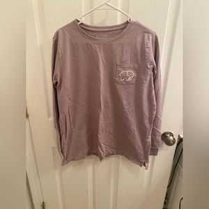 Ivory Ella Pocket Long Sleeve Tee